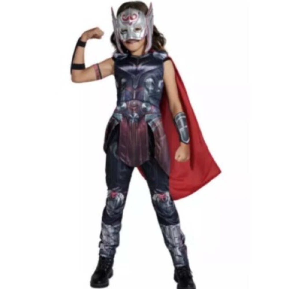 Disney Mighty Thor Love of Thunder Girls Costume Sz 4T